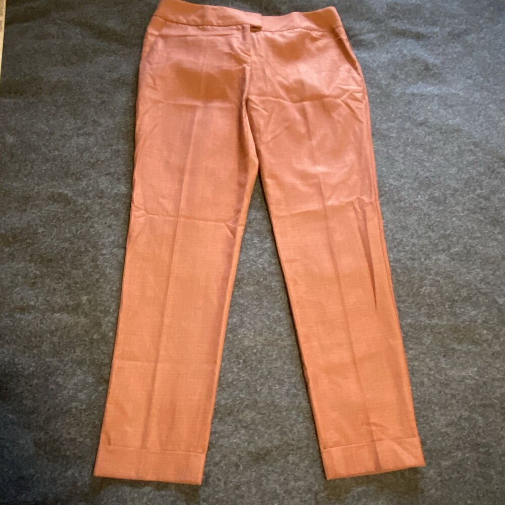 The Limited Drew Fit Size 4 Work Pants Burnt Orange